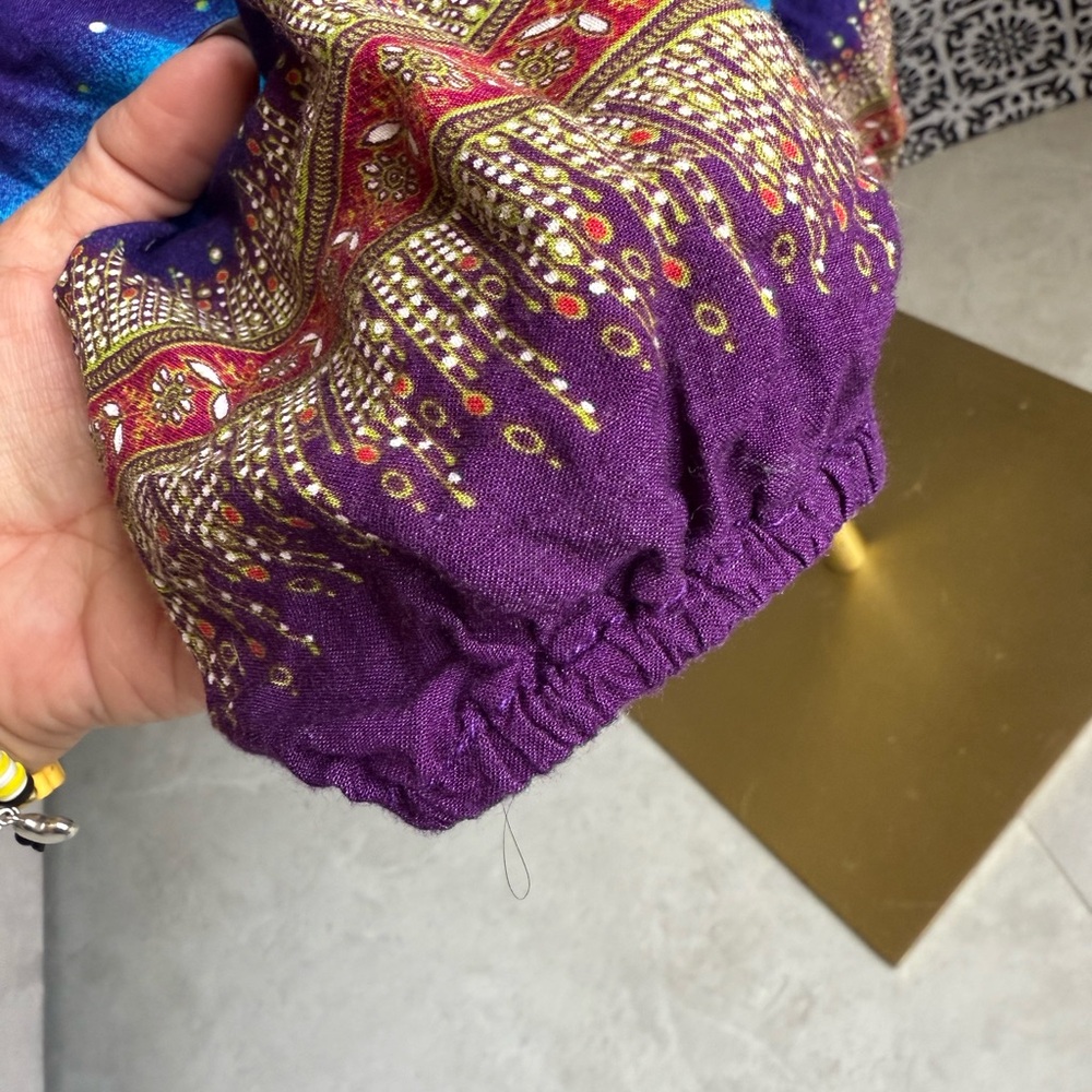 Colorful Boho Pants - Picture 5 of 9